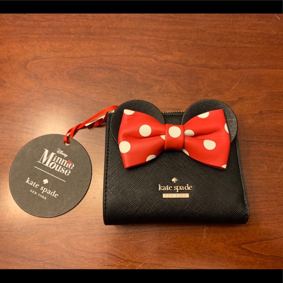 kate spade Handbags - NWT Kate Spade Minnie Mouse Wallet